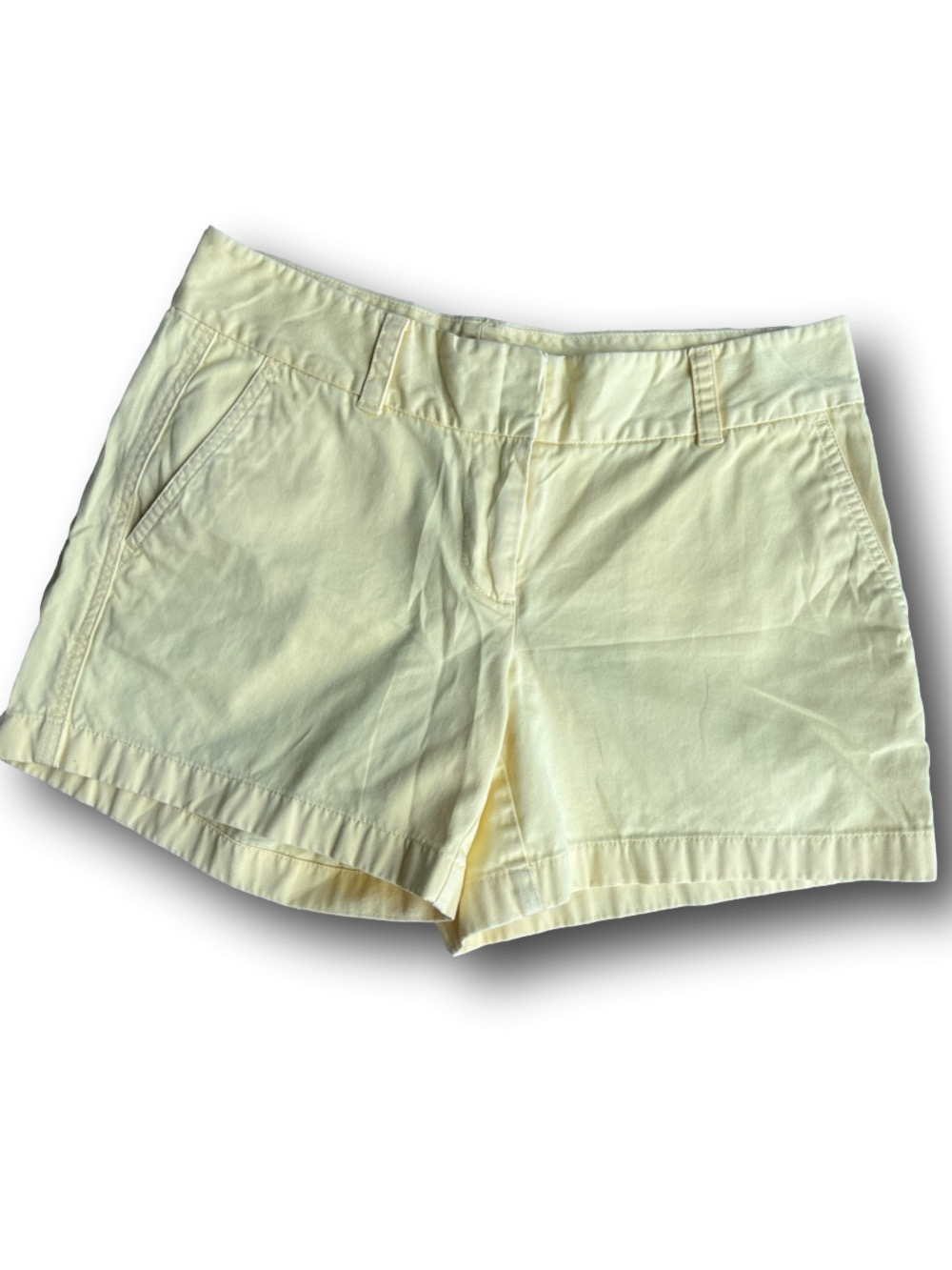 Vineyard Vines Butter Yellow Cotton Chino Shorts - Classic Tailored Fit